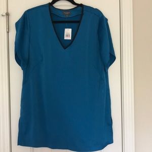 **BNWT** LIMITED mykonos blue blouse